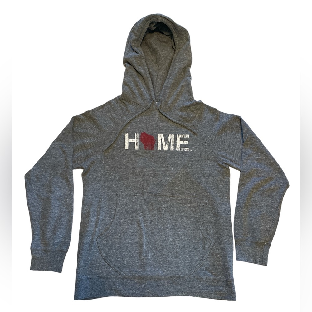 Comfy Wisconsin Home Hoodie. Sz Medium. Great Condition.
